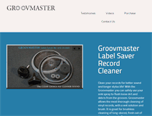 Tablet Screenshot of groovmaster.com